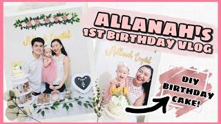 BABY'S FIRST BIRTHDAY VLOG | DIY Simple Birthday | #LandasFamVlog