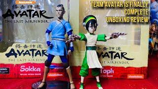 Team Avatar Is Finally Complete! Action Figure Unboxing Review!