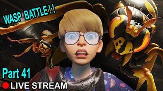 LIVE: GROUNDED - WASP Battle!! Time to hunt the Wasps down! Grounded gameplay part 41