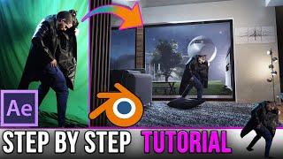 GreenScreen Aftereffects/Blender Tutorial