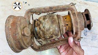 Rusty Oil Lamp Restoration - Lantern Restoration - Perfect Restoration