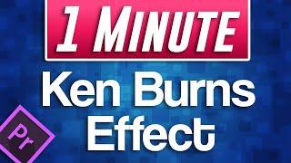 How to do Ken Burns Effect | Premiere Pro 2020