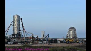 Preparing SpaceX's Starship Mk1 landing pad - November 7, 2019