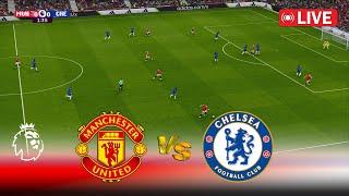 LIVE : MANCHESTER UNITED vs CHELSEA | Premier League 24/25 | Full Match | PES Game Simulation