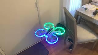 Sharper Image Mini Stunt Drone Controlled by 4 year old