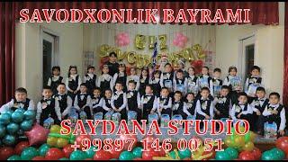 BERUNIY TUMANI 38 MAKTAB 1 B SINF  O'QUVCHILARINING SAVODXONLIK BAYRAMI (SAYDANA STUDIO) 971460051