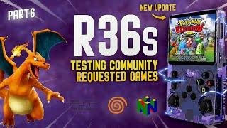 R36s new update , testing community requested games part 6 , PSP  Dreamcast ,N64