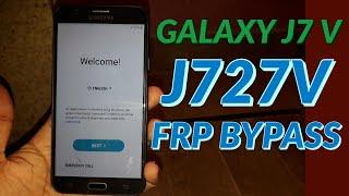 GALAXY J7 V J727V FRP BYPASS GOOGLE ACCOUNT FORGET SOLUTION | SAMSUNG GALAXY ACCOUNT FORGET SOLUTION