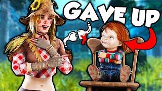 We Made Killers RAGE QUIT And GIVE UP - Dead by Daylight