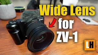 Neewer Wide Angle Lens for the Sony ZV-1 - Perfect for Vlogging!