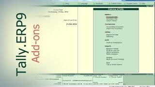 Tally Addons : Detailed Stock Master Report in Tally.ERP9 | Tally Customization