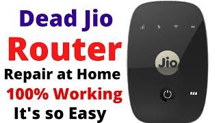 How to Start Dead jio Router | Jio Router Battery Backup Solution Jio wi fi repair@Technicaldmk