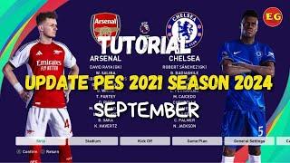 TUTORIAL UPDATE PES 2021 SEASON 2024 (BULAN SEPTEMBER) PS4 ORIGINAL