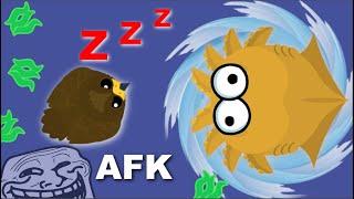 LEGENDARY AFK GOLDEN EAGLE TROLLING IN Mope.io - Mope.io Best & Funny Moments