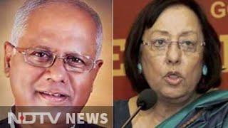 Najma Heptulla and GM Siddeshwara resign as union ministers