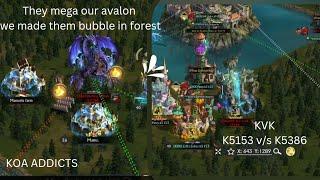 KVK PART-2 || K5153 v/s K5386 || Long Battle With K5386 || KING OF AVALON.