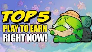 TOP 5 PLAY TO EARN Games Right Now by Social Score!