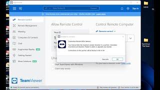 connection blocked after timeout teamviewer  by Shohel mobile care