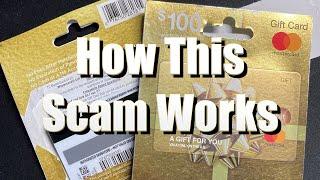 How Visa Gift Card Scams Work