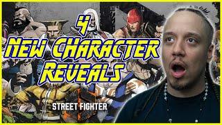 Yipes Reacts To Street Fighter 6 - 4 New Character Reveals