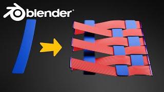 Blender 4.2 | Weaving Simulation Tutorial