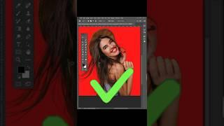 How to REMOVE perfect hair background from girl photo photoshop #photoshop #removebackground #adobe