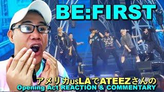 BE:FIRST - アメリカLAでATEEZさんの Opening Act REACTION