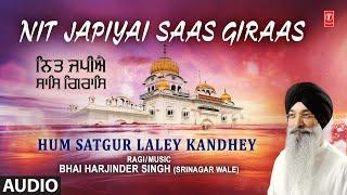 NIT JAPIYAI SAAS GIRAAS I Shabad Gurbani I BHAI HARJINDER SINGH (SRINAGAR WALE) I AUDIO