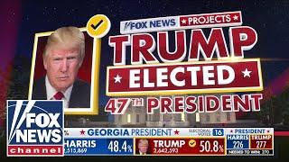 Trump elected 47th president, Fox News projects