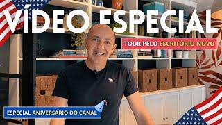 TOUR COMPLETO PELO NOSSO PRIMEIRO ESCRITÓRIO EM ORLANDO | ESPECIAL ANIVERSÁRIO DE 02 ANOS DO CANAL