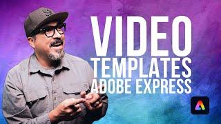 Unveiling the Game-Changing Video Templates in Adobe Express!