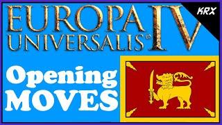 Kandy - Opening Moves & Walkthrough Discussion - Europa Universalis 4