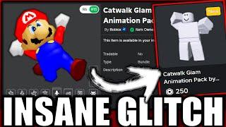 The most broken/glitchy animation pack I've ever seen! (ROBLOX Catwalk Glam Avatar Animation Bundle)