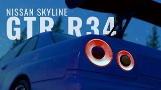 Nissan GTR Skyline R34 - A Cinematic Tribute in GTA V