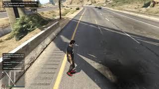 GTA 5 ONLINE - KRYSM4N MODER IS DESTROYING MY CREW - REPORT HIM, PLEASE