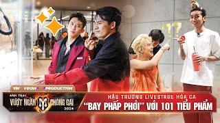 BB Trần, Kay Trần Và Dàn Anh Tài "BAY PHẤP PHỚI" Với 101 Tiểu Phẩm Khi Chuẩn Bị Cho HỎA CA LIVESTAGE