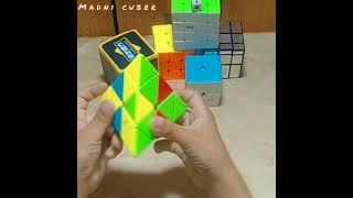 How to solve a pyramix cube new design #subscribe#like | Madni cuber