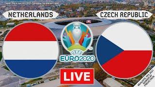 Netherlands vs Czech Republic | LIVE STREAM | UEFA EURO 2020 | Round of 16 | 27/06/2021