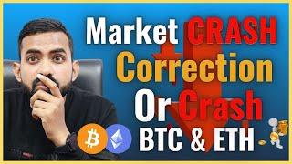 CRYPTO MARKET CRASH - Shocking Bitcoin & Ethereum Price Prediction | Bitcoin & Ethereum Trends !