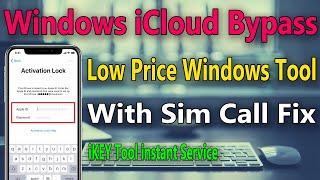 [Windows] iCloud Bypass With Sim Call Fix (Low Price) IKEY TOOL Fast Service