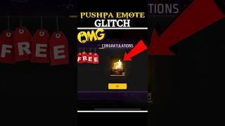 Pushpa 2 Emote Glitch  || #freefire #freefiremax #trending #shorts