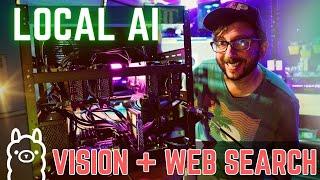 Ollama WEBUI Home Server AI Tools - Setup Self Hosted AI Vision + AI Web Search