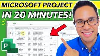 Master Microsoft Project in 20 MINUTES! (FREE COURSE)