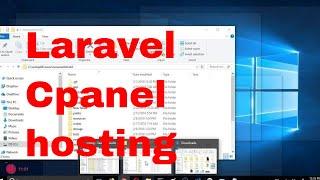 How to upload laravel to Cpanel