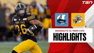 Toronto Argonauts vs. Hamilton Tiger-Cats | CFL HIGHLIGHTS WEEK 7
