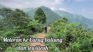 Curug jonggol | motoran ke Curug baliung dan lewilieuk | Sena 10c Evo