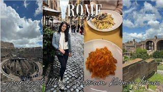 Europe Travel Diaries: Journey to Italy, layover in Istanbul, Colosseum, Roman Forum,& pasta!
