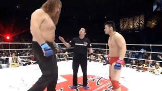 Small vs Big Fighters - When Giants Get Destroyed in MMA