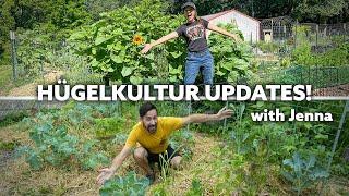 What's Growing in Our HÜGELKULTUR Beds? | Featuring Growfully with Jenna