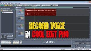 PMI: How to record voice in cool edit pro/Tutorial